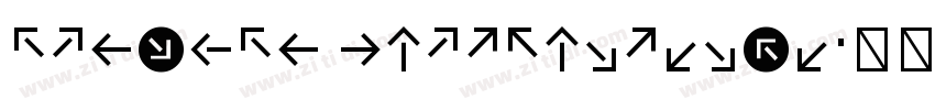 klavika boldcondense字体转换